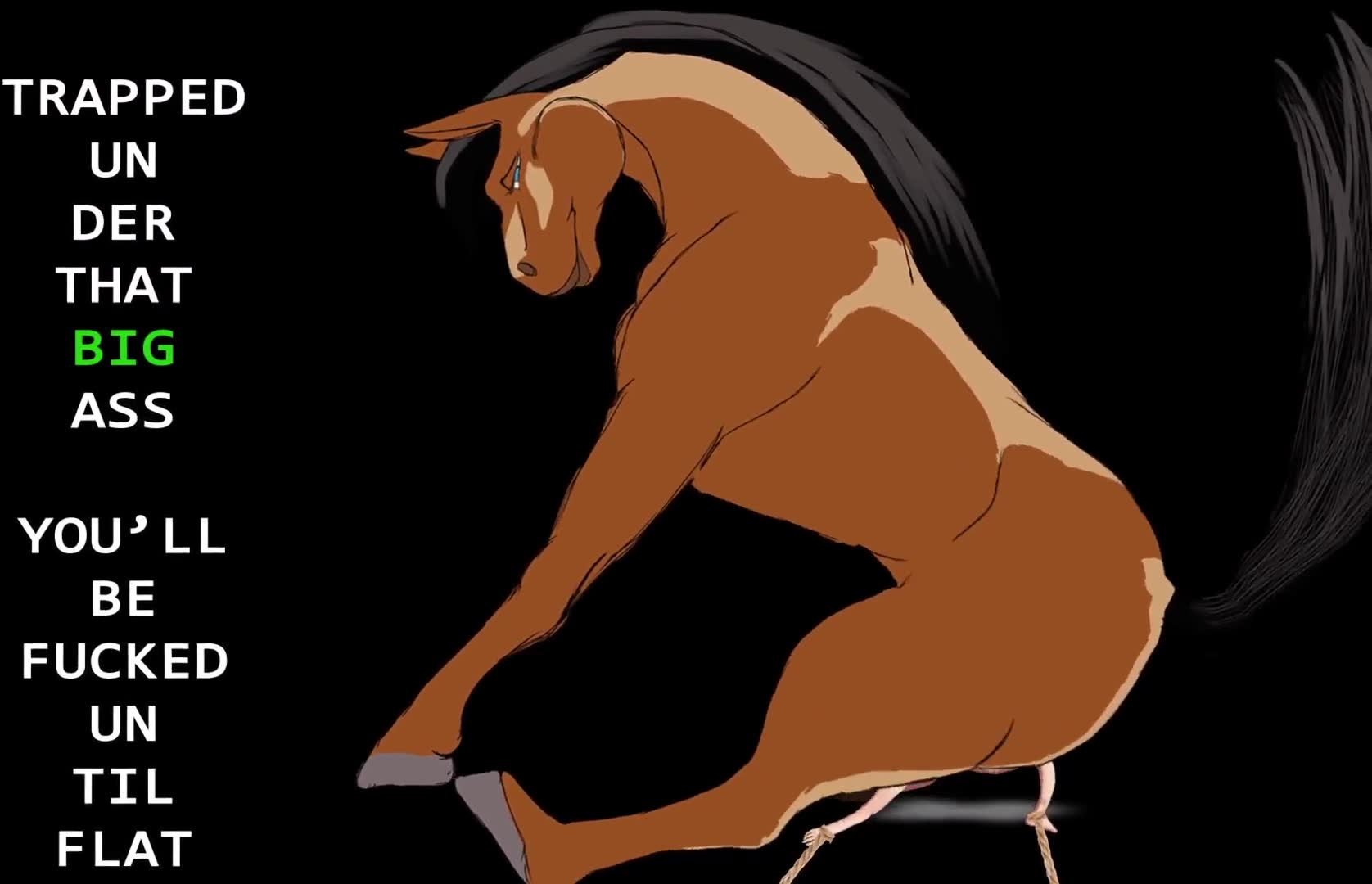 Animation porn horse Animals Cartoon