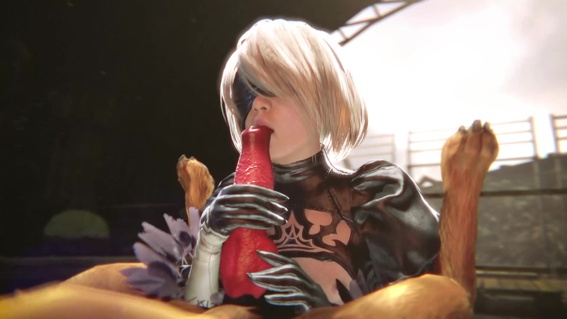 Rule34 - If it exists, there is porn of it  / bayernsfm, lesdias, yorha 2b / 4459568