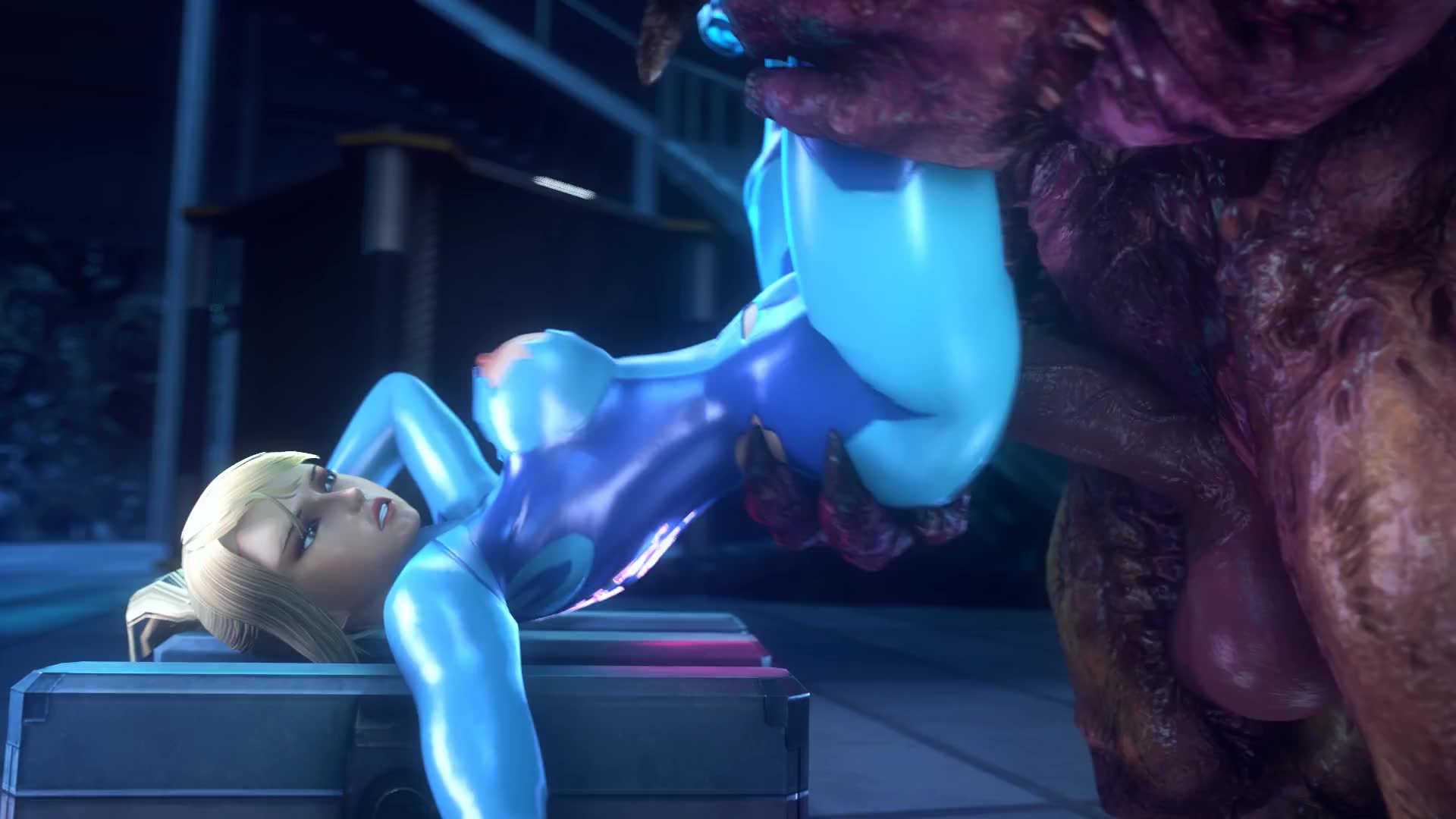 Her sensual pose beckons