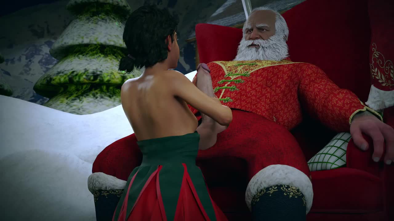 Rule34 - If it exists, there is porn of it  / kawaiidetectiveenthusiast, clementine (the walking dead), santa claus / 7007408