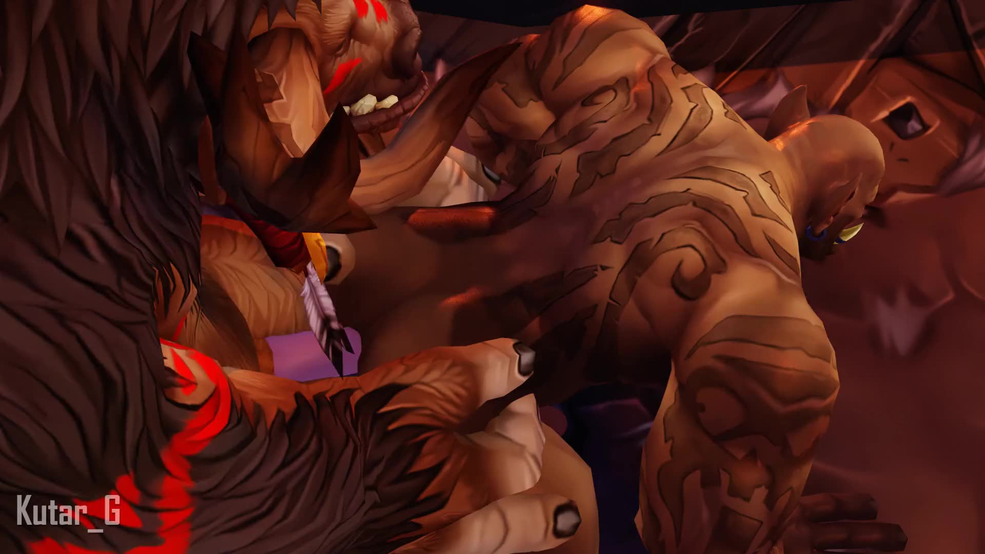 Marcus threesome with tauren