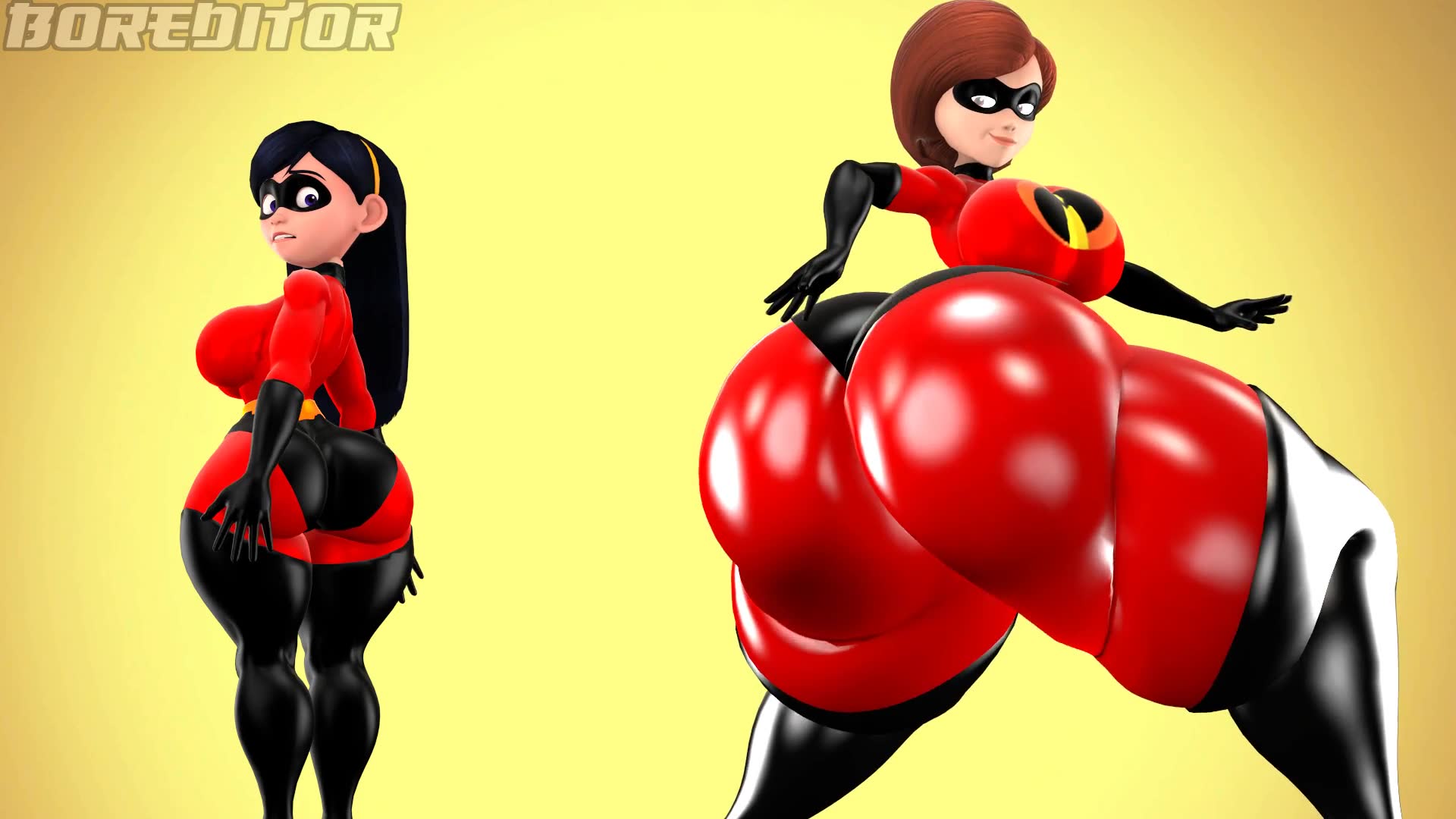 Rule34 - If it exists, there is porn of it / elastigirl, helen parr, violet  parr / 6748274