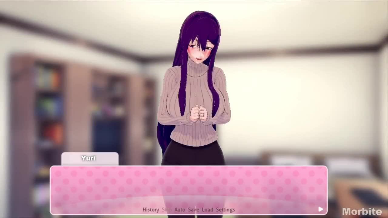 Rule34 - If it exists, there is porn of it  morbite, yuri (doki doki  literature club)  6005222