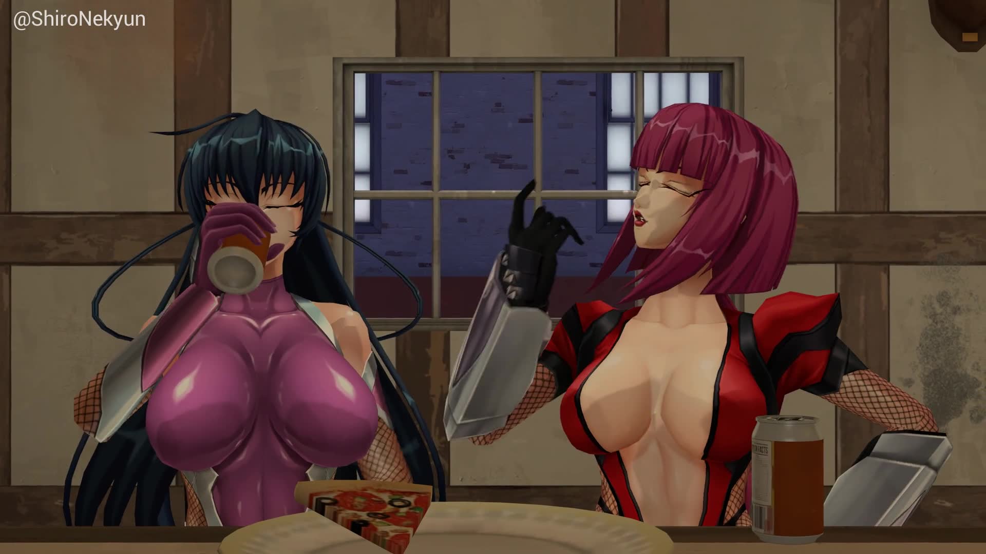 Rule34 - If it exists, there is porn of it  igawa asagi, oboro (taimanin  asagi)  6153893