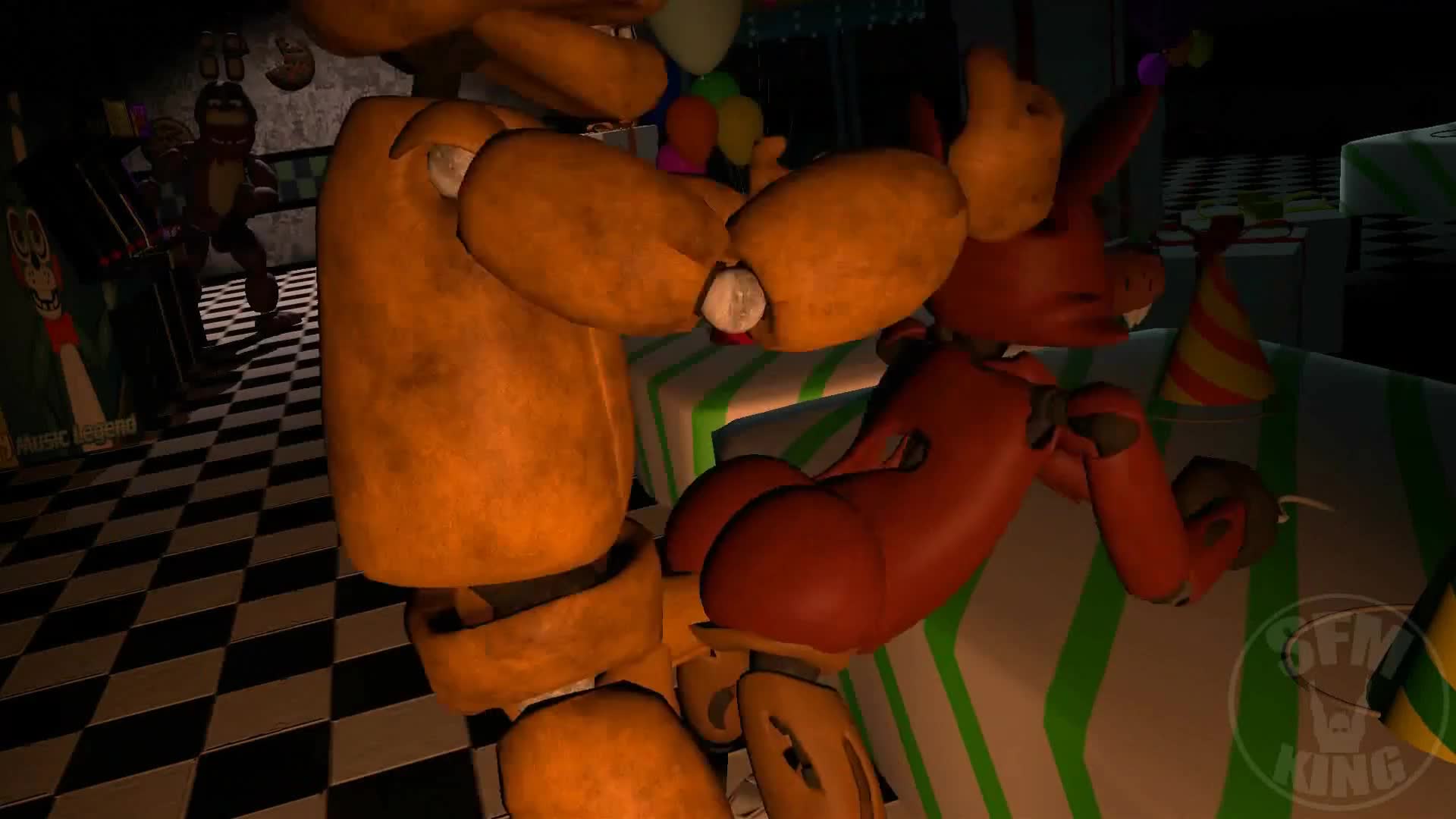 Rule34 - If it exists, there is porn of it / bonnie (fnaf), foxy (fnaf),  golden freddy (fnaf) / 4461261