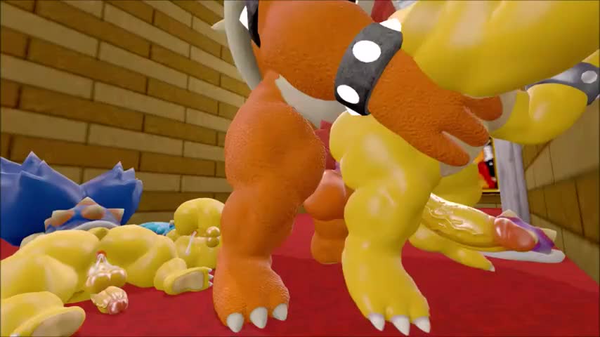 Rule34 - If it exists, there is porn of it  / inferno-charz, bowser, larry koopa, roy koopa / 5472443