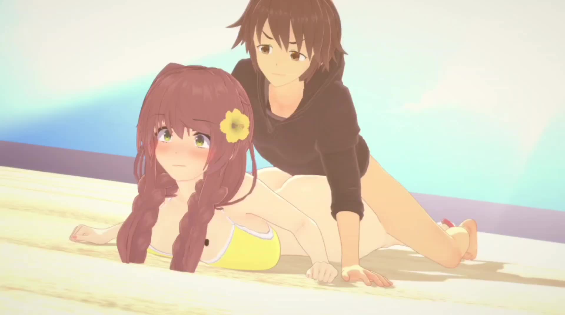 content grin with a knowing look