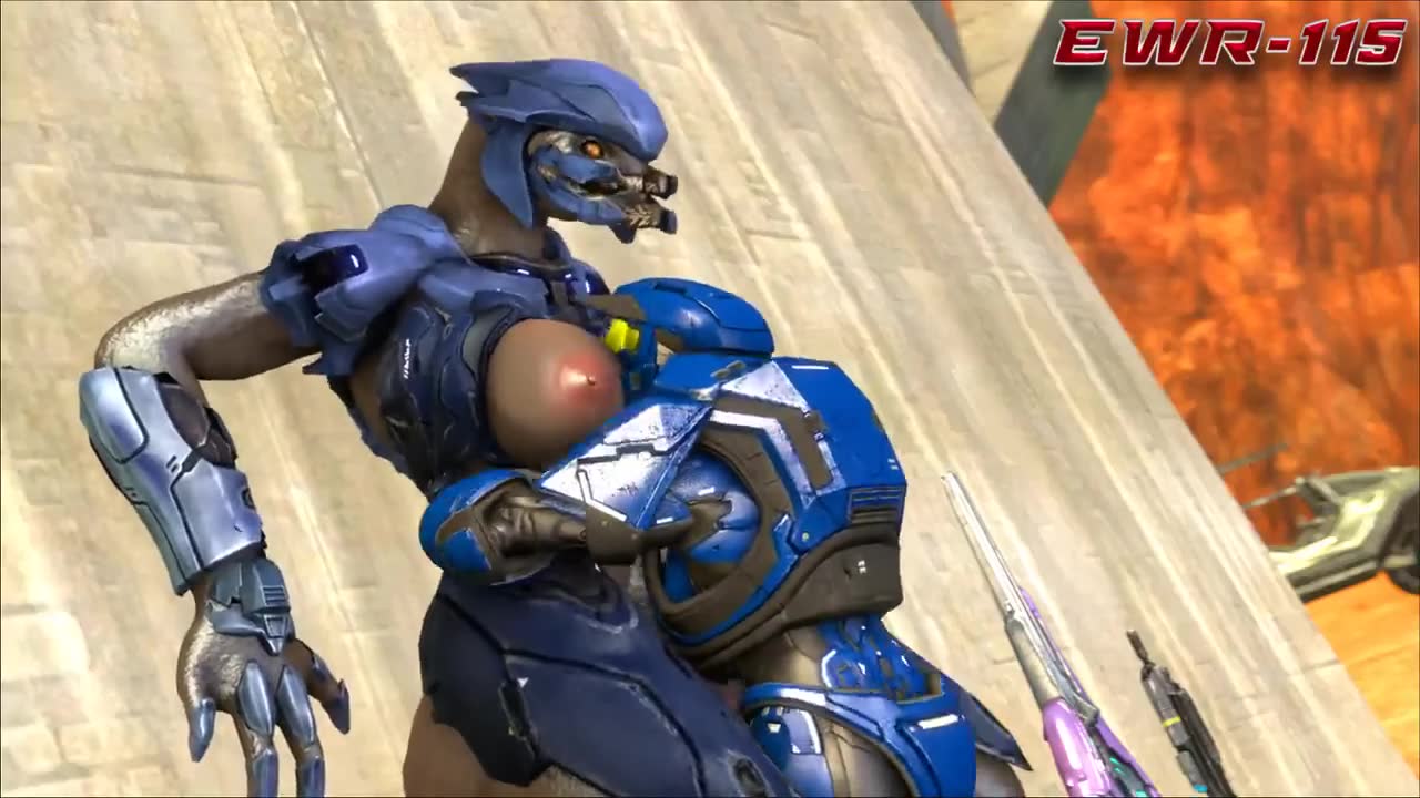 Rule34 - If it exists, there is porn of it / sangheili, spartan (halo) / 48...