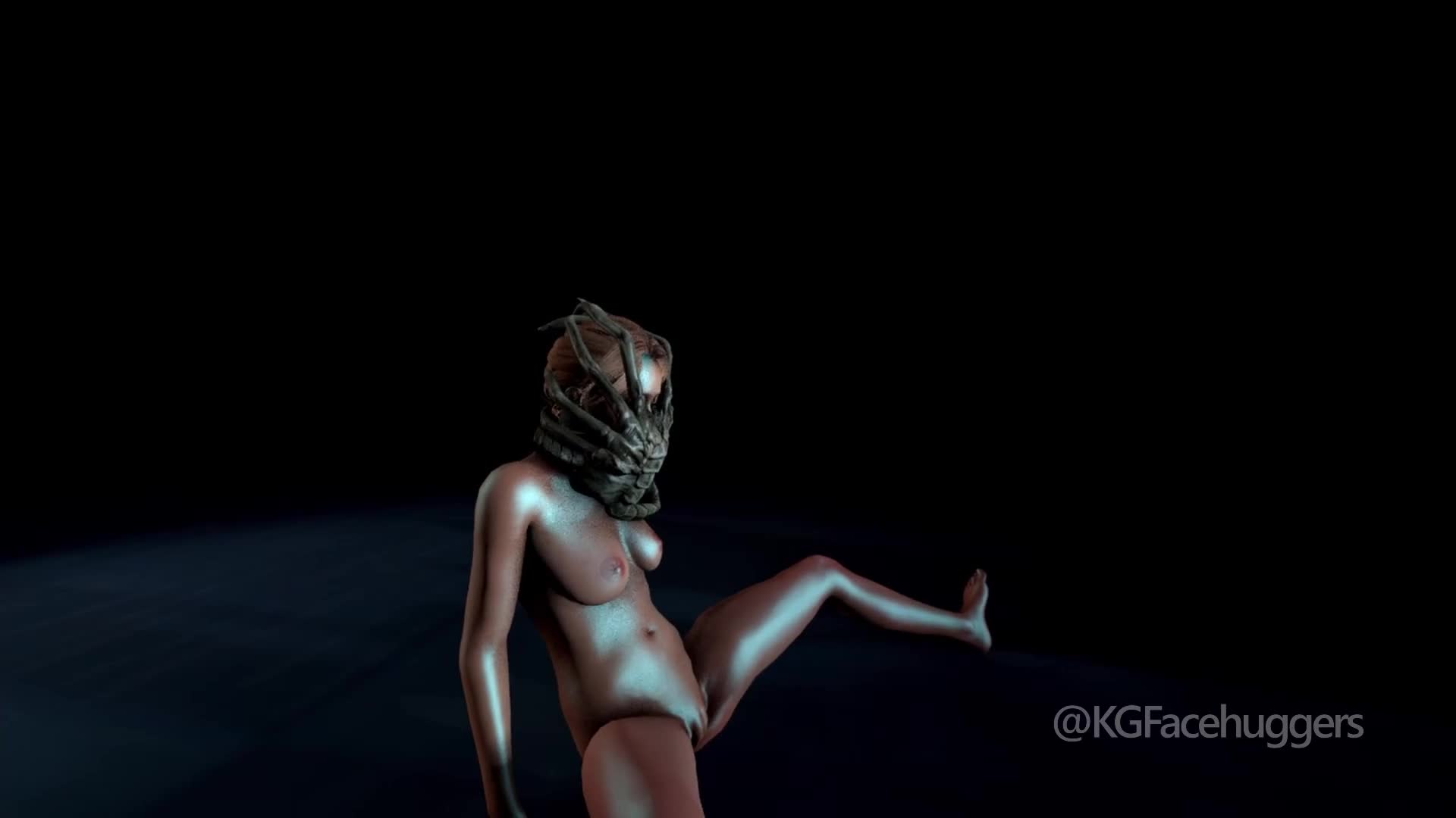 She closes her eyes moaning in profound contentment