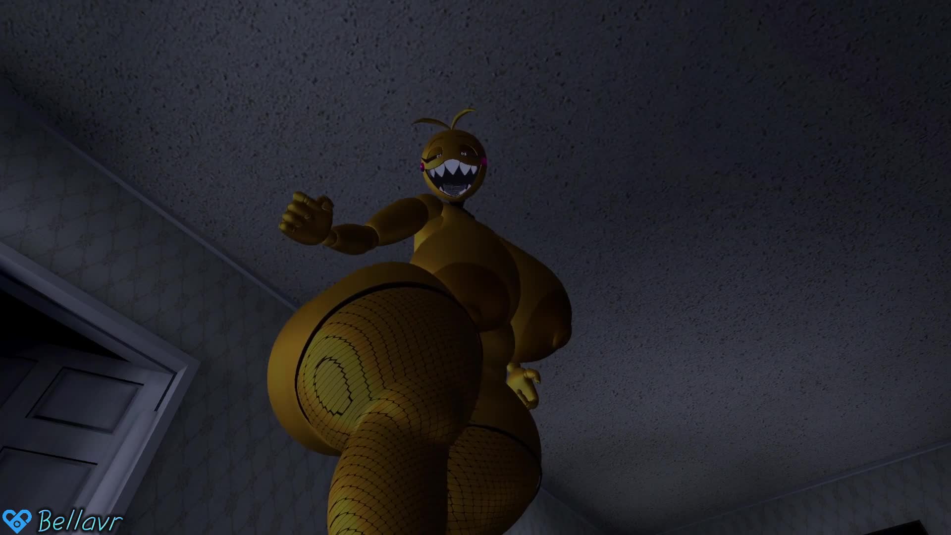 Toy chica facesitting